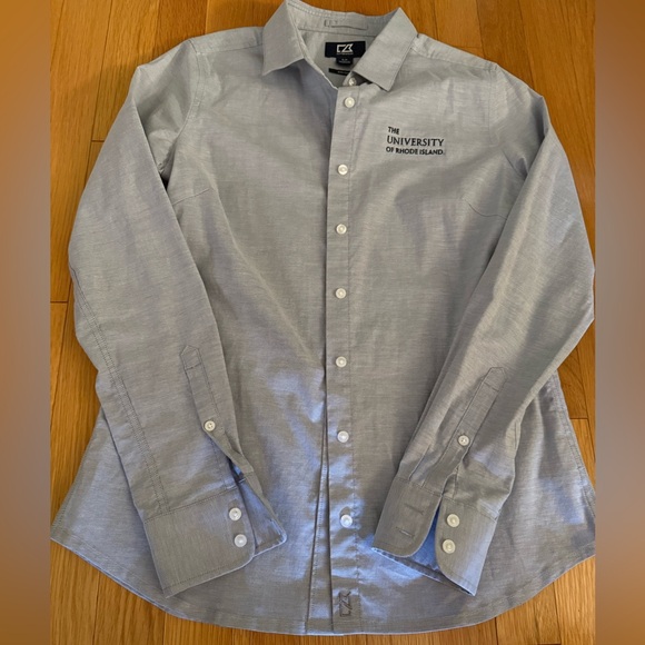 Cutter & Buck URI women’s button-down light blue shirt. Never worn. NWOT - Picture 1 of 5